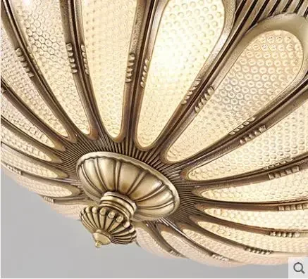 European-style led ceiling lamp simple round balcony porch entrance hall hallway corridor lights