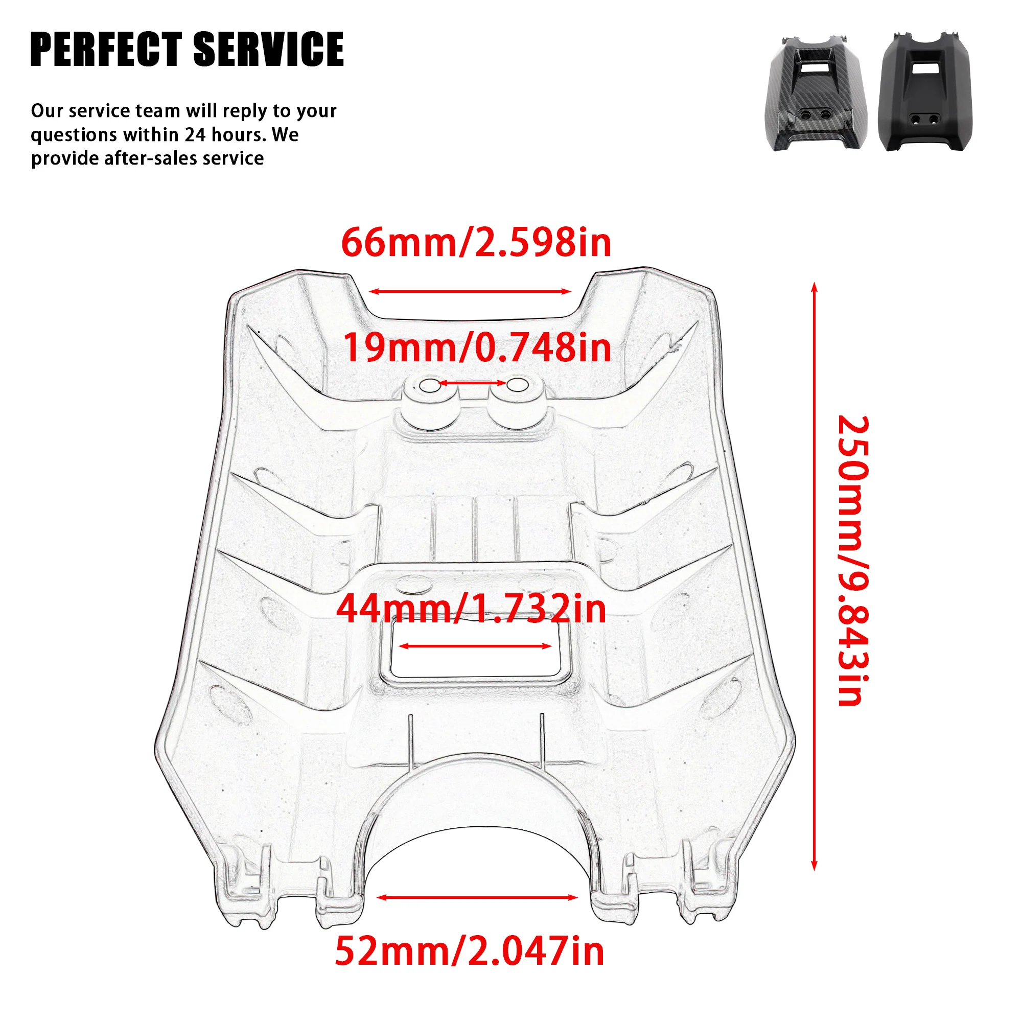 Electric Motorcycle Ebike Battery Cover Carbon Fiber Protection for SurRon Surron Light Bee S & Light Bee S X Modified Parts view 6