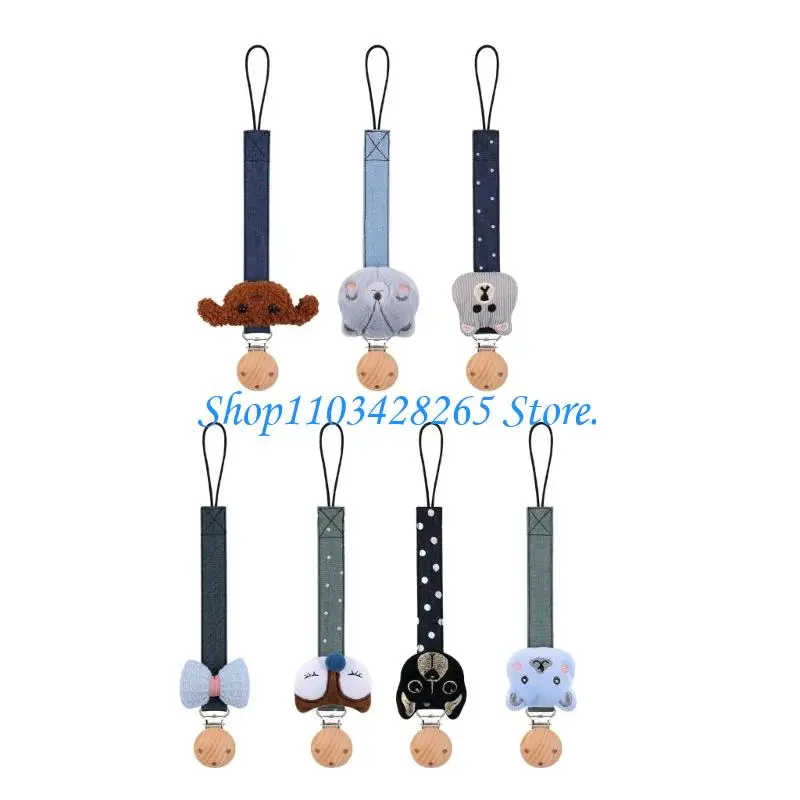 

Unisex Baby Pacifier Fastener Secure Teether Toy Attachment Solution Fall Prevention Soother Chain Pacifier Clip Belt G2TE