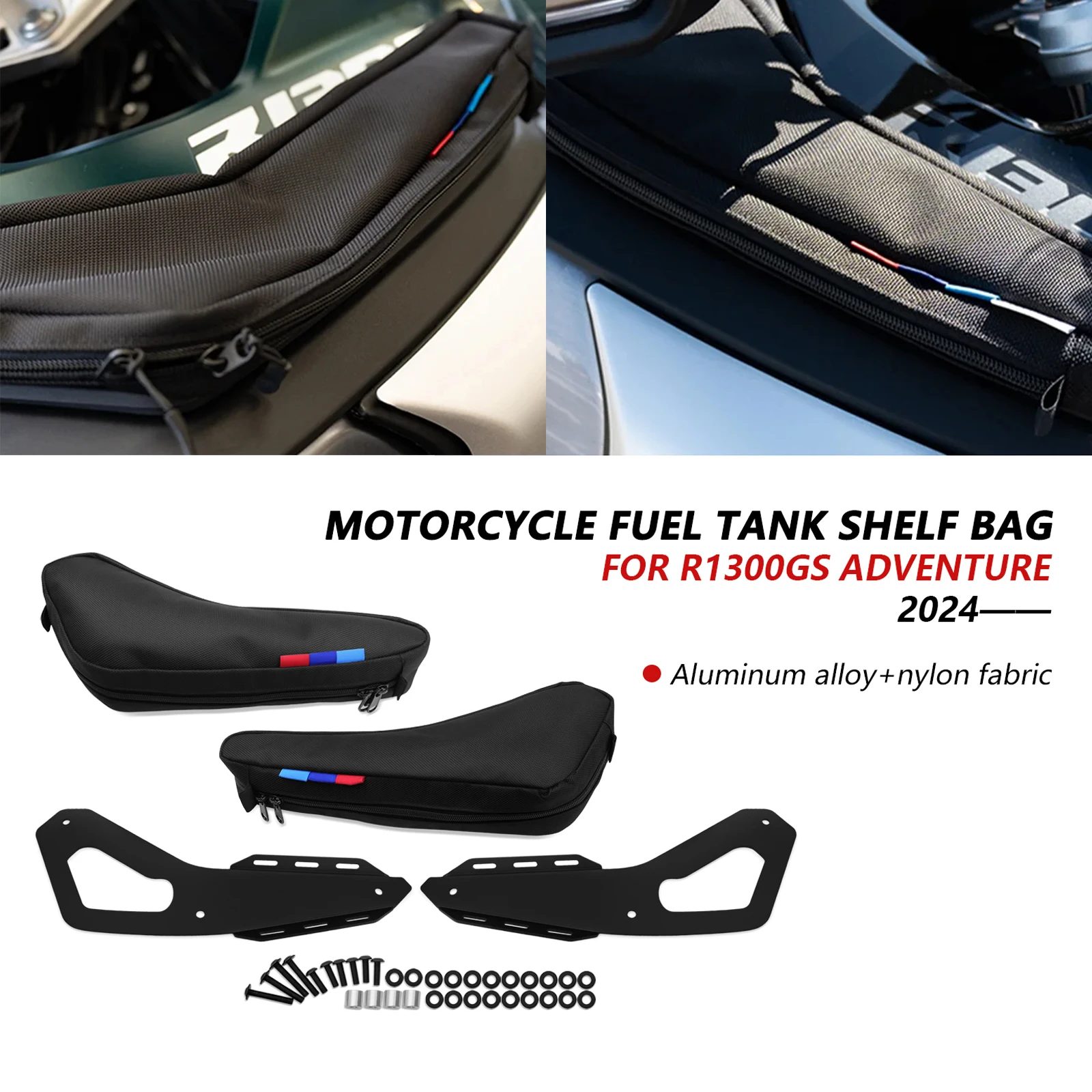For R 1300 GS ADV 2025 2024 Tank Tray Bag R1300GS ADVENTURE Motorcycle Tank Shelve Bags R1300GSA Fuel Tank Bag Waterproof Bag