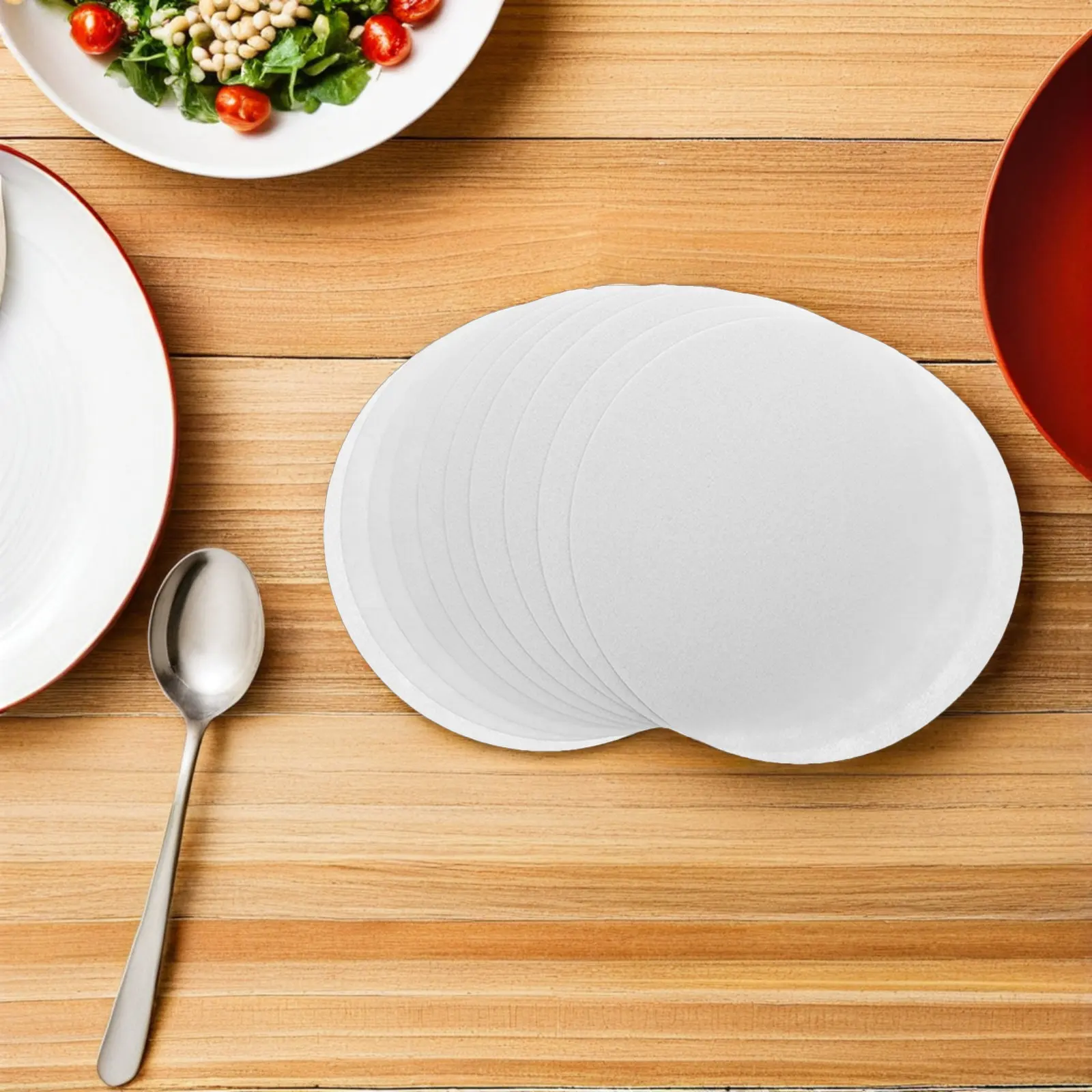50Pcs Felt Heat Resistant Pot Pan Protectors Multipurpose Plate Separators for Stacking Kitchen Tableware Insulation Pads 12.7