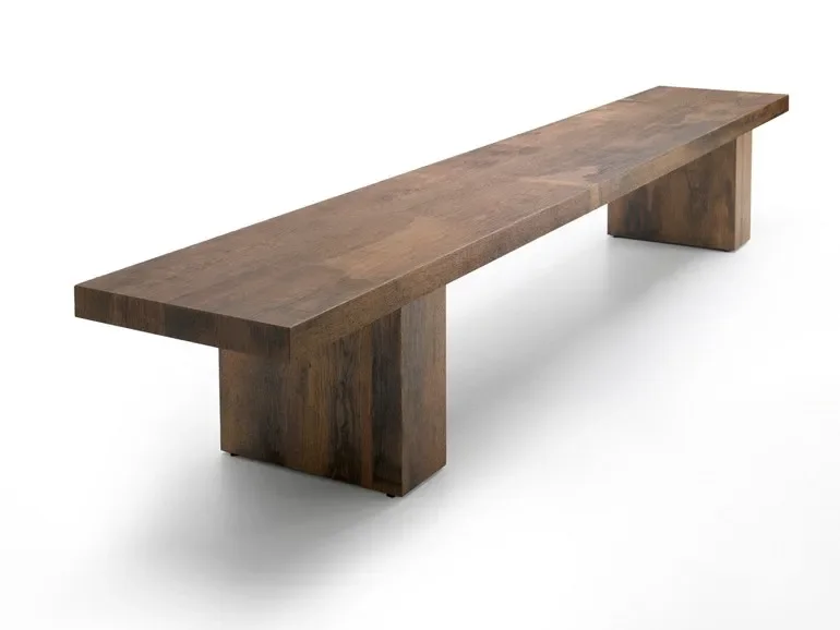 Customized Nordic solid wood bench, designer with personalized creativity