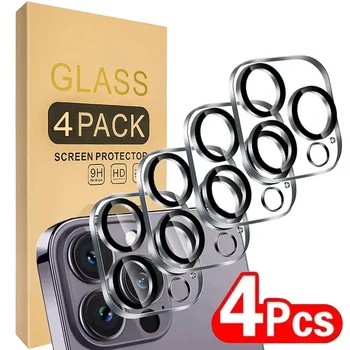 4/1PCS HD Back Camera Tempered Glass For iPhone 13Mini 13 14 15 16 17 18 Pro Max Len Screen Protectors Anti-scratch Glass Film 1