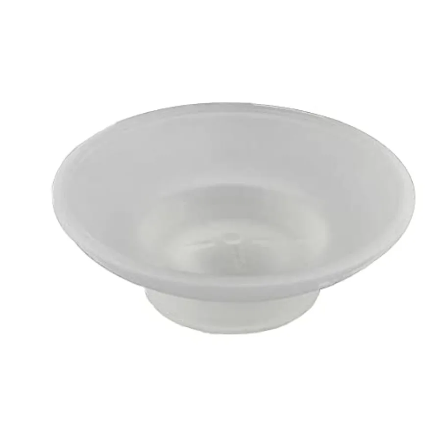 

Frosted Glass Soap Dish Round Bathroom Replacement Soap Holder