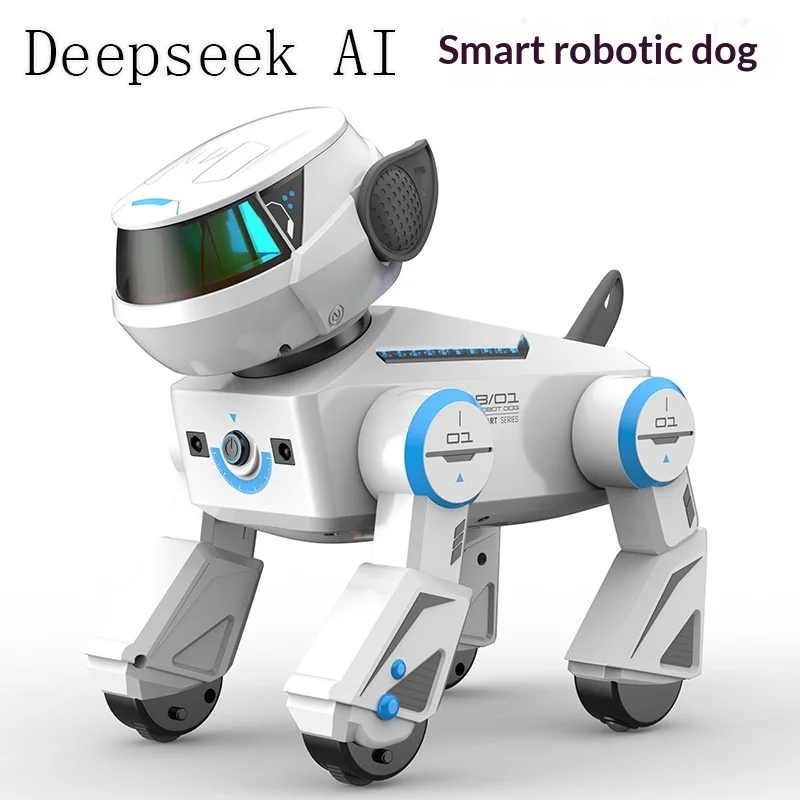 S Cyberdog Smart Robot Dog AI Remote Control Robot Touch Sensor Bluetooth Speaker Programming Toy With Dynamic Cool Light view 4