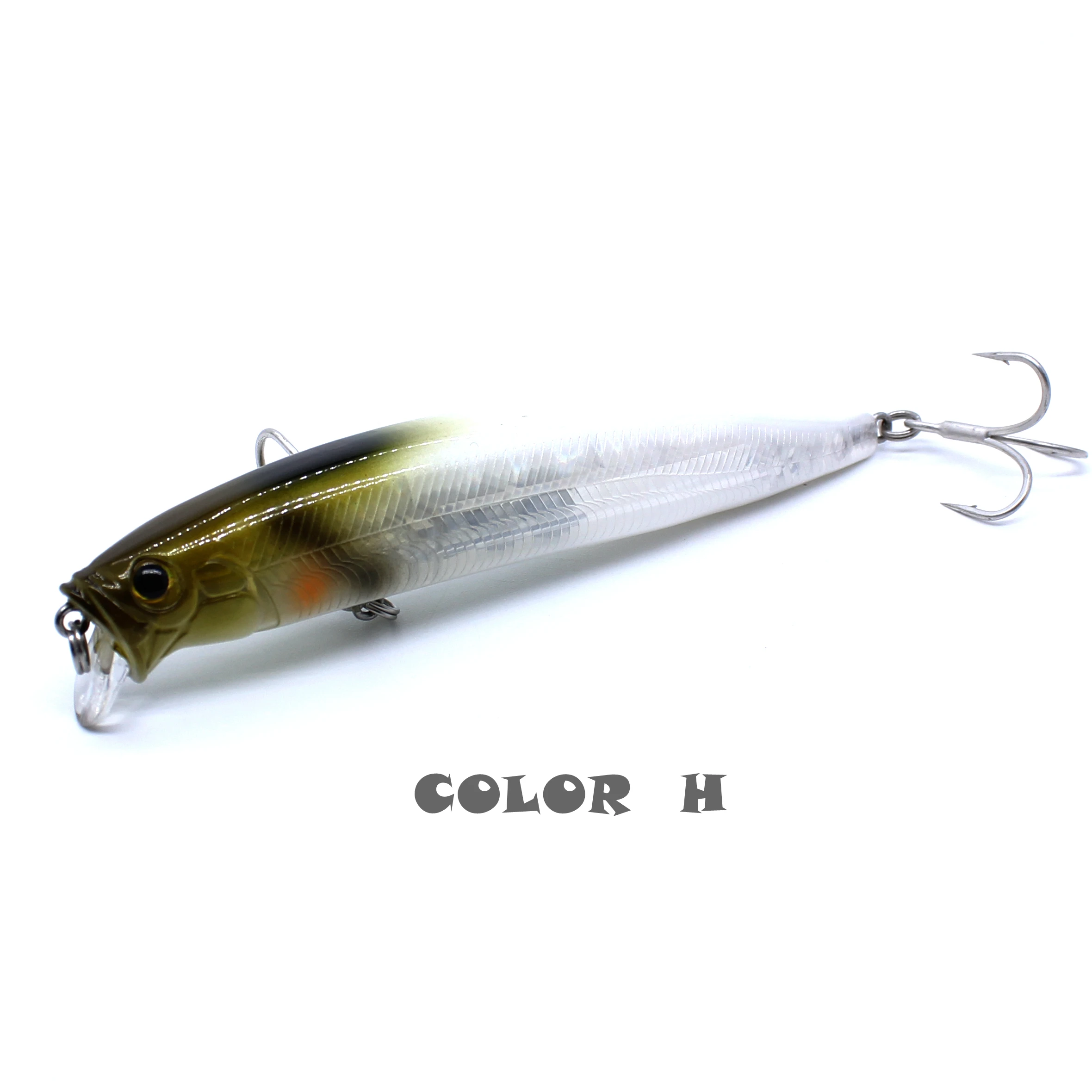 AOCLU Seebarsch Killer Schwimmender Wobbler 105 mm 17,9 g 0,1–0,5 m Harter Köder Minnow Jerk Angelköder Gewichtsübertragung Langwurfhaken – Detail 12