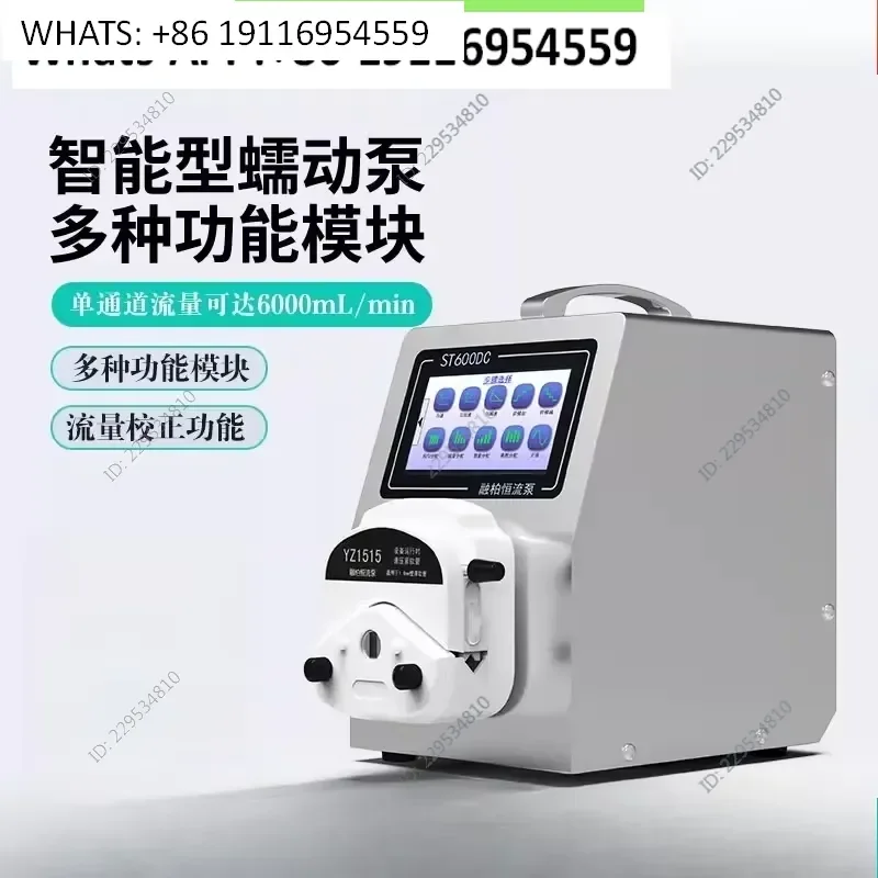 Ten arithmetic control modules Eight logic control modules Precision peristaltic flow correction ST600DC