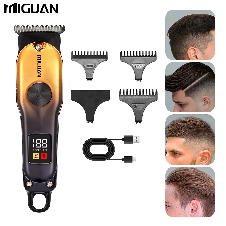 

Портативная машинка для стрижки волос с быстрой зарядкой, компактная карманная машинка для стрижки волос с быстрой зарядкой через USB для мужчин — легкий уход за волосами и телом с