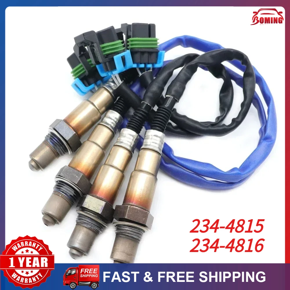 NEW Car Upstream&Downstream Lambda O2 Oxygen Sensor 34-4815 234-4816 For Buick Enclave Chevrolet Traverse GMC Acadia 2009-2011