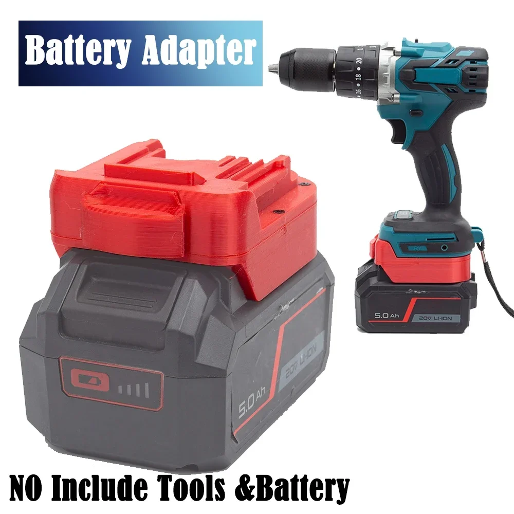 Adaptador Conversor de Bateria para Makita Ferramentas Elétricas sem Fio Skil 18v 20v Lithium to Ferramentas Não Incluídas e Bateria
