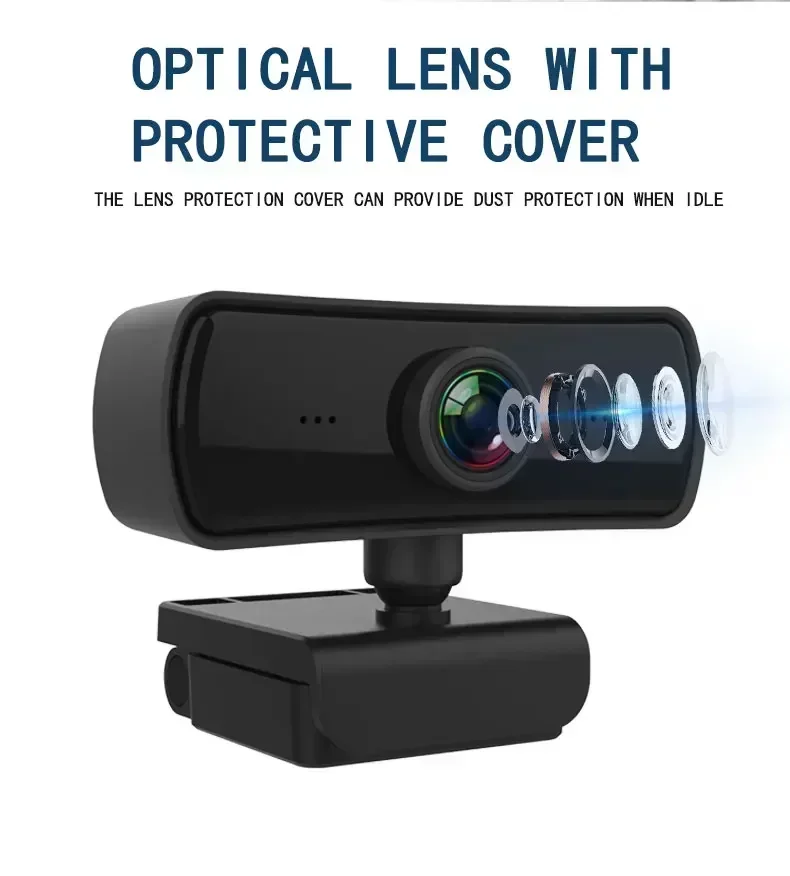 

30fps Web Cam Camera for 2K Webcam autofocus Built-in Microphone 2040*1080 Desktop Laptops Game PC USB HD