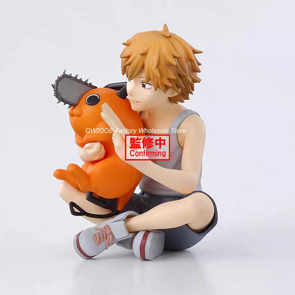 Original Genuine Banpresto Chainsaw Man 12cm Denji Anime Figurine PVC Statue Collectible Model Doll Toy Gift Qwiooe Wholesale