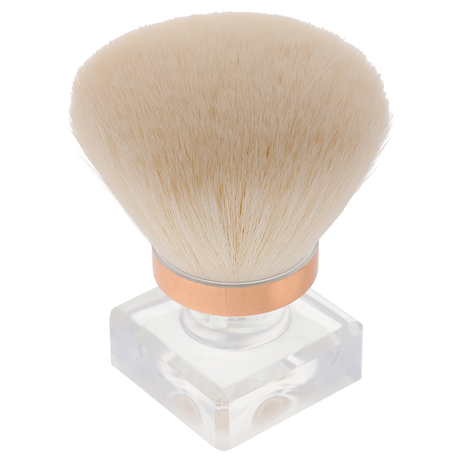 

Mushroom Head Makeup Brush Round Transparent Powder Blush Highlighter Loose Pressed Small Beauty Tools Nail Dust