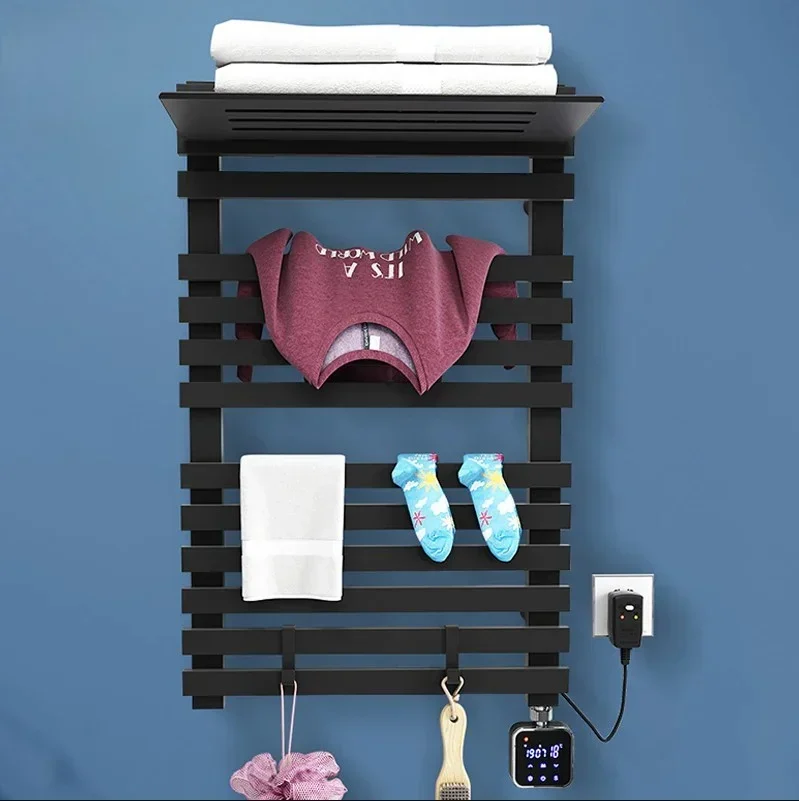 Electric Bath Towel Heating  Shelf Rack  Dryer  Heated  Touch Screen, Wifi connection 220V