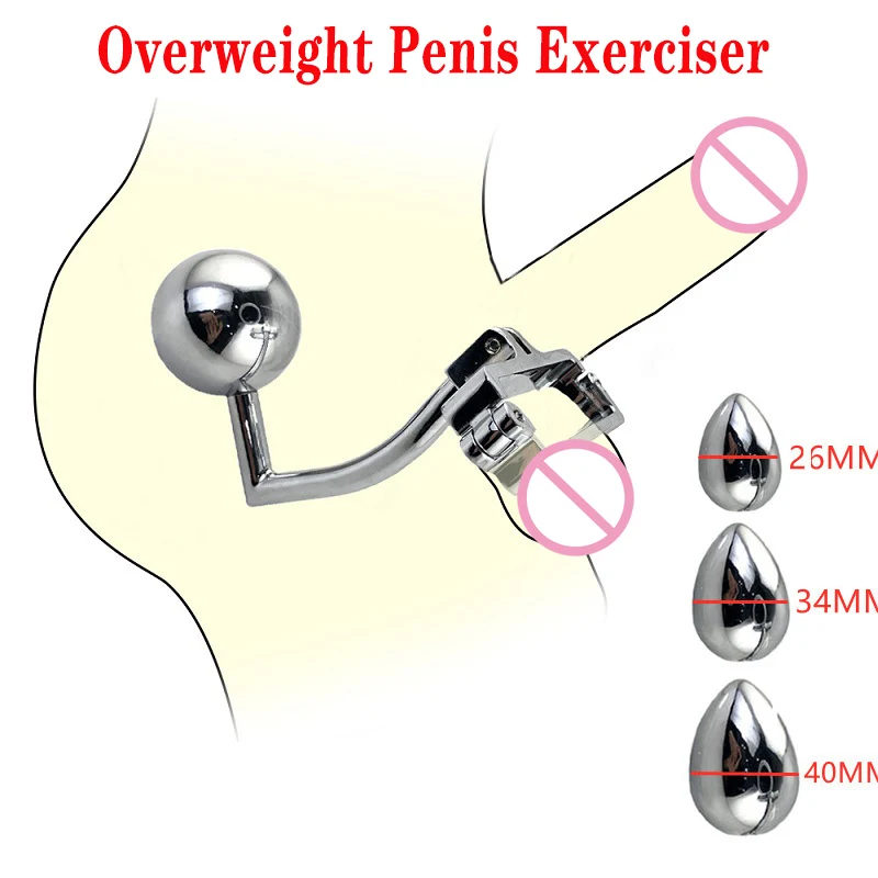 

2 In 1 Overheavy Metal Anal Plug Scrotum Lock Sperm Ring Penis Exercise Adult Erotic Products Gay Alternative Male Sex Toys