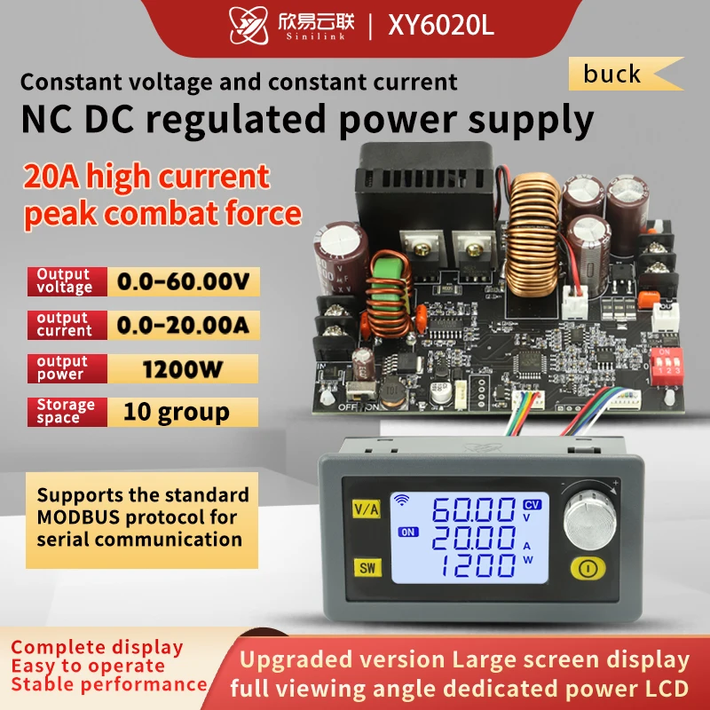 مُحَوِّل الجهد DC-DC XY6020L: تقييم ونصائح لاستخدامه بفعالية