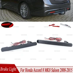 R-AUTO LED Rear Bumper Reflector Light Brake Lamp For Honda Accord 8 MK8 Saloon 2008-2015 EU Acura TSX Sedan 2009-2014 Version