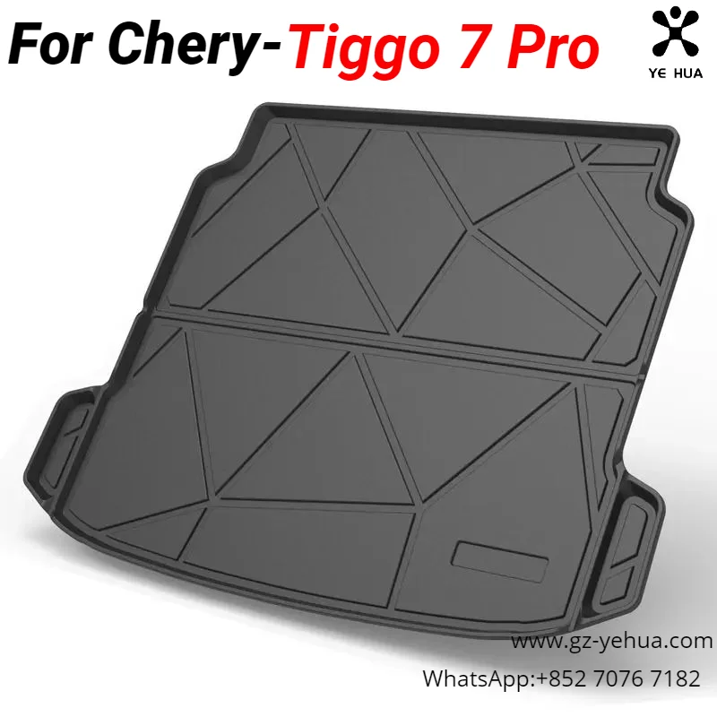 Chery Tiggo 7 Pro 2021 2022 2023 2024 Cargo Liner Waterproof Durable Trunk Floor Mat Specialized TPO Car Accessories Interior