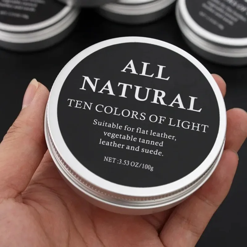 Leather Care Cream 30g/50g/100g Mink Oil Cream for Leather Shoes Bags Leather Maintenance Cream Leathercraft Accessories