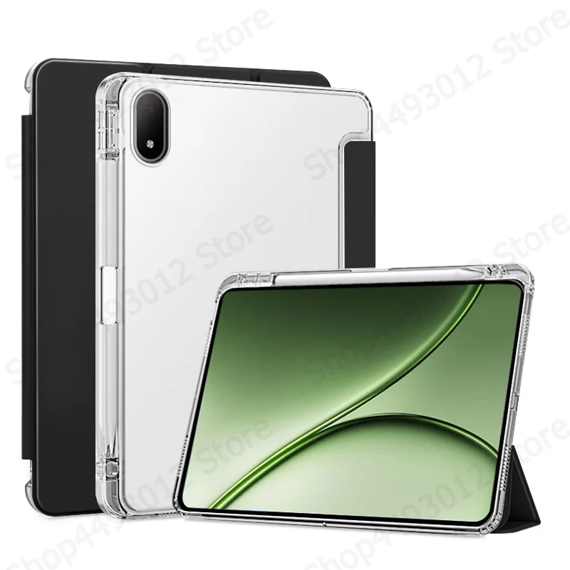 Fotografia 7: Capa para Oneplus Pad 4 com suporte para caneta, em couro PU, com base macia, para tablet, compatível com Funda OnePlus Pad 4 de 13,2 polegadas, modelo 2026.
