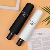 8 Ribs Travel Rain Sun Windproof Multi-color Travel Umbrella Manual Opening and Closing