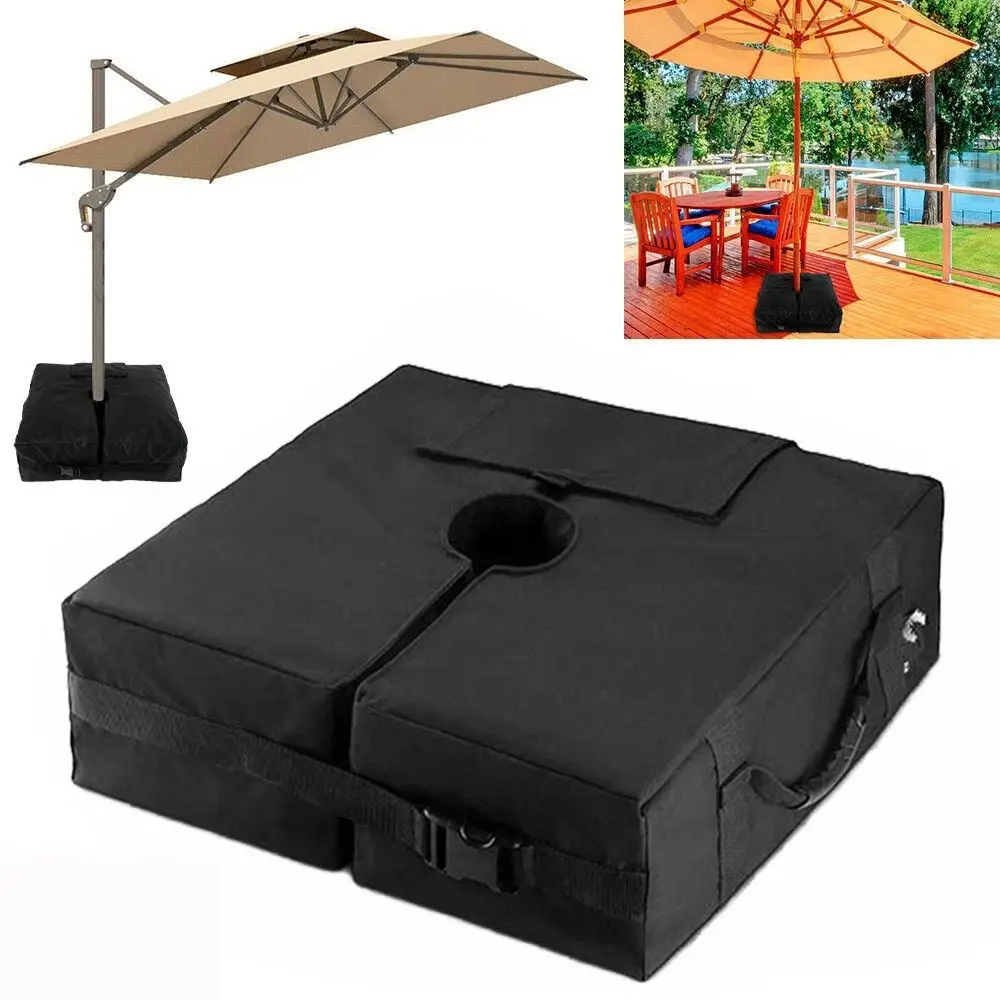 Heavy Parasol Base Stand Weights Umbrella Sandbag for Banana Hanging Cantilever