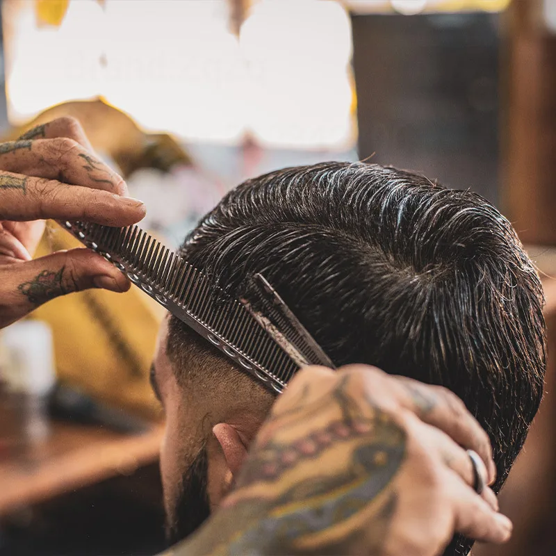 ZqZq กรรไกรตัดกรรไกรมืออาชีพตัดผม6นิ้วสแตนเลสสตีล Hairdressing มีดโกนเฉือนสำหรับผู้ชายผู้หญิงเด็ก Salon