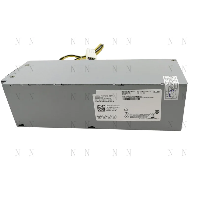 XQ  New For Dell Optiplex 3040 5040 7040 9040 SFF H240EM-00 240W Power Supply THRJK