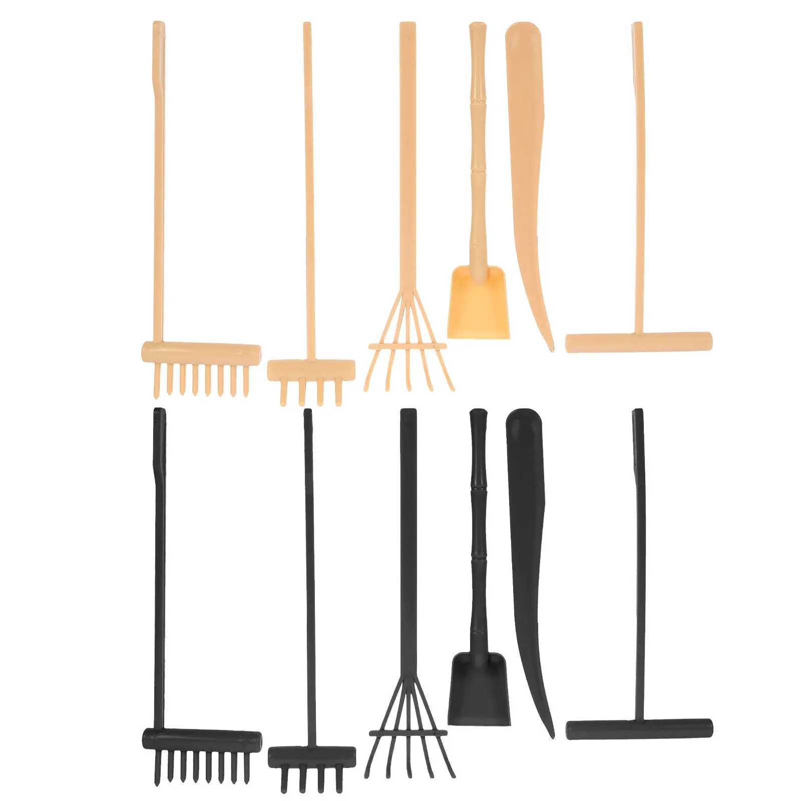 1Set Sandbox Mini Rake Perfect Sand Table Accessories Zen Garden Tool for Desk Sand Tray Patterns Waves Lines Relaxation