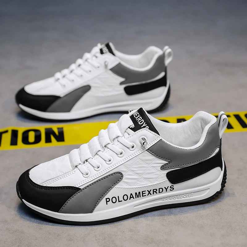 

Летняя и осенняя высококачественная модная трендовая повседневная обувь Agan, износостойкая мужская обувь, три цвета, дышащая, удобная