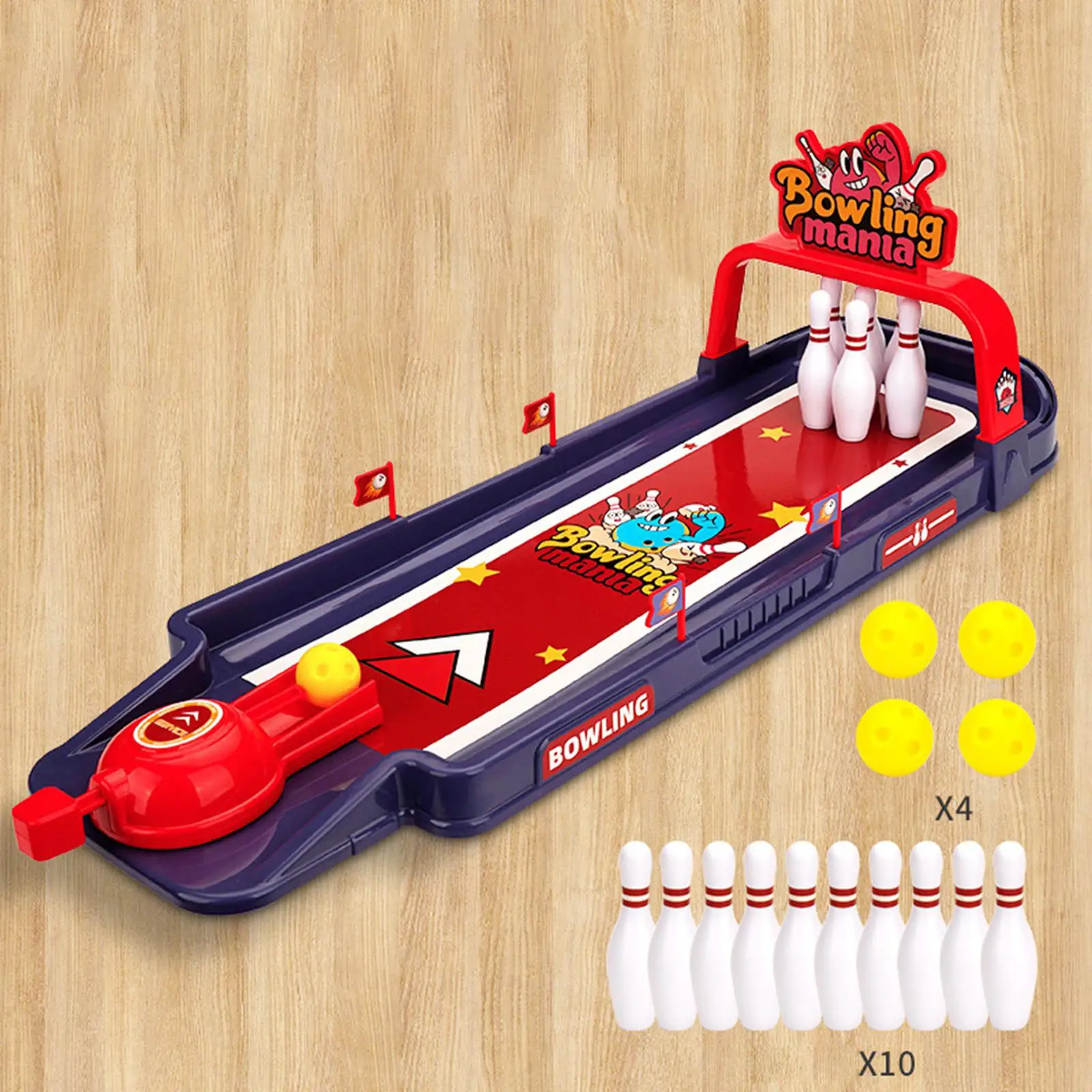 Catapulte Mini Kit de Jouets de Bowling, Jeu Intelligent pour le Bureau et la Maison