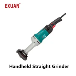 Handheld Straight Grinder Industrial Metal Polishing Machine 220V Electric Portable Grinding Machine GV5-125/150