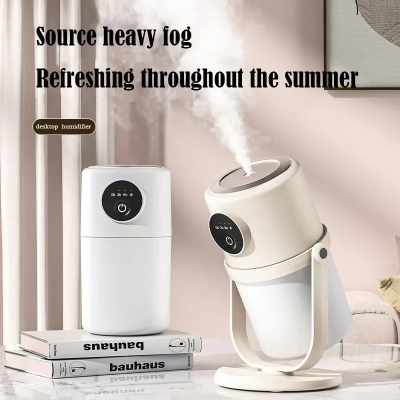 New Xiaomi Humidifier Intelligent Household High-Capacity Atomizer USB Silent Night Light Small Air Purification Humidifier 2024