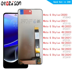Display For Motorola Moto G Stylus Series XT2043 XT2115 XT2211 XT2317 XT2131 XT2215 LCD Screen Touch Panel Digitizer Assembly