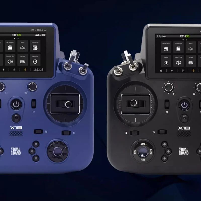FrSky TANDEM X18 Dual band 915M 2.4G Telecomando ETHOS Cinese Inglese Super Black Sheep TBS