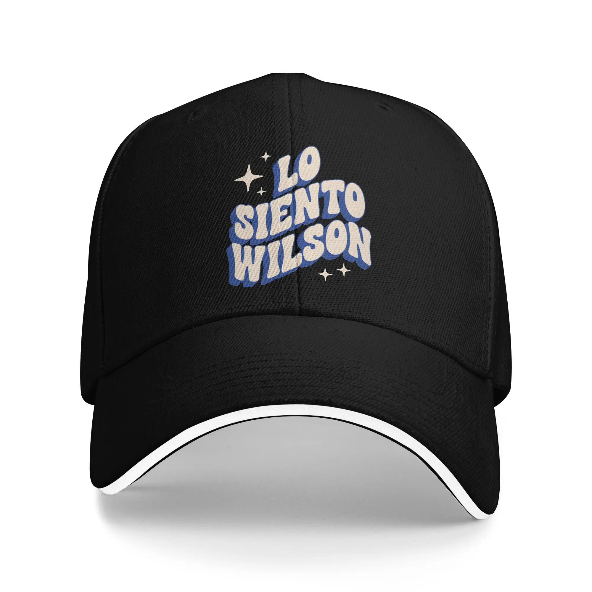 Boné de Golfe Vintage Wilson Lo Siento com Meme de Frango Engraçado, Boné Dad Hat para Homens e Mulheres, Acessório de Viagem, Presente