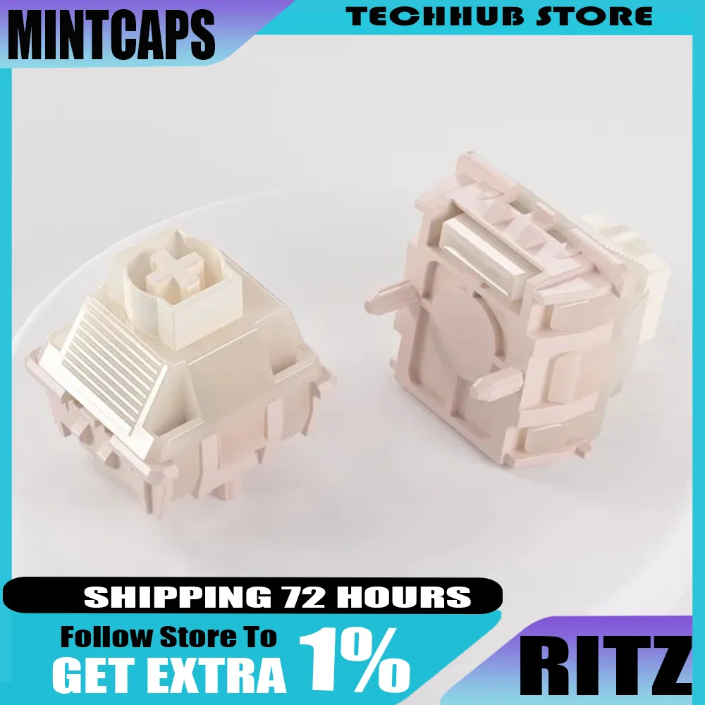 

Mintcaps Ritz Axis R2 Back Cover HIFI Magnetic POM Magnetic PC Shell Customization Suitable 0.01mm RT Magnetic Axis Keyboard