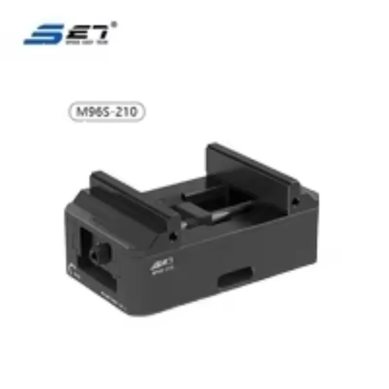 ized Single Station Pneumatic Bench Vise 96mm Hole Pitch Three/Four Axis Precision Tooling  Condition Alloy Gear