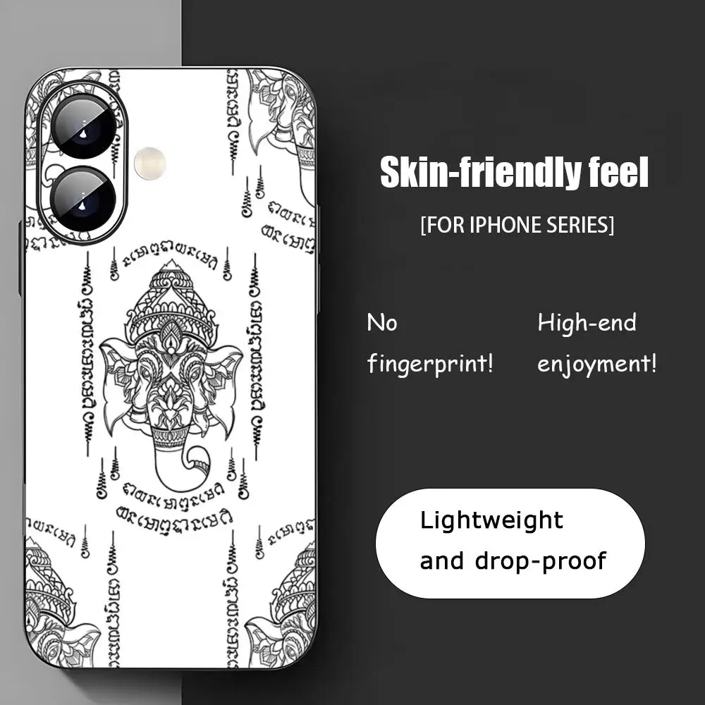Design Thailand Flag Passport Phone Case For iPhone 17 16 15 14 13 12 11 X XR XS 8 Plus Mini Pro Max Soft black Shockproof Cover - view 3