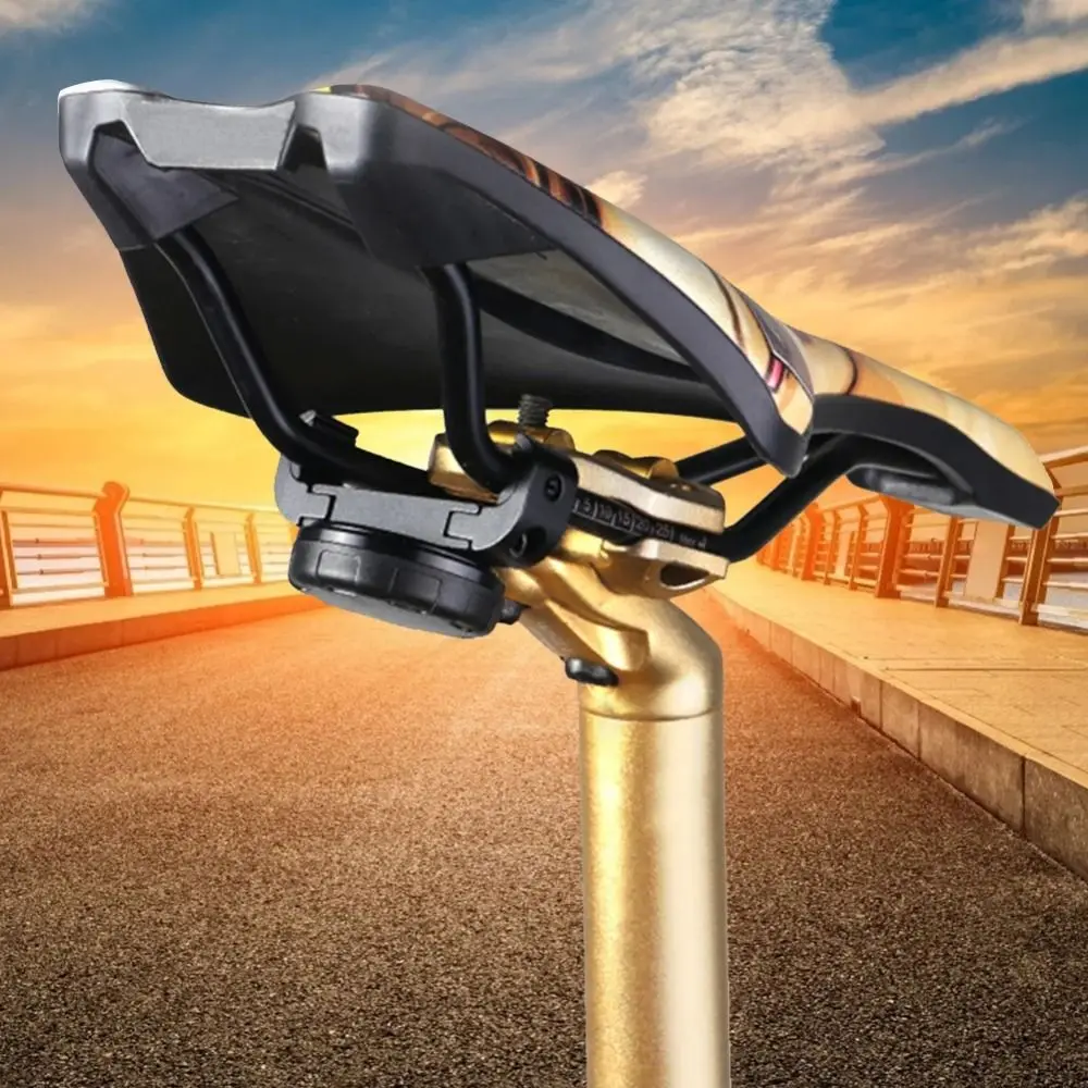 

Aluminium Alloy Bicycle Protective Bracket Anti-theft Anti Loss Bike Seat Cushion Bracket Modification Adapter