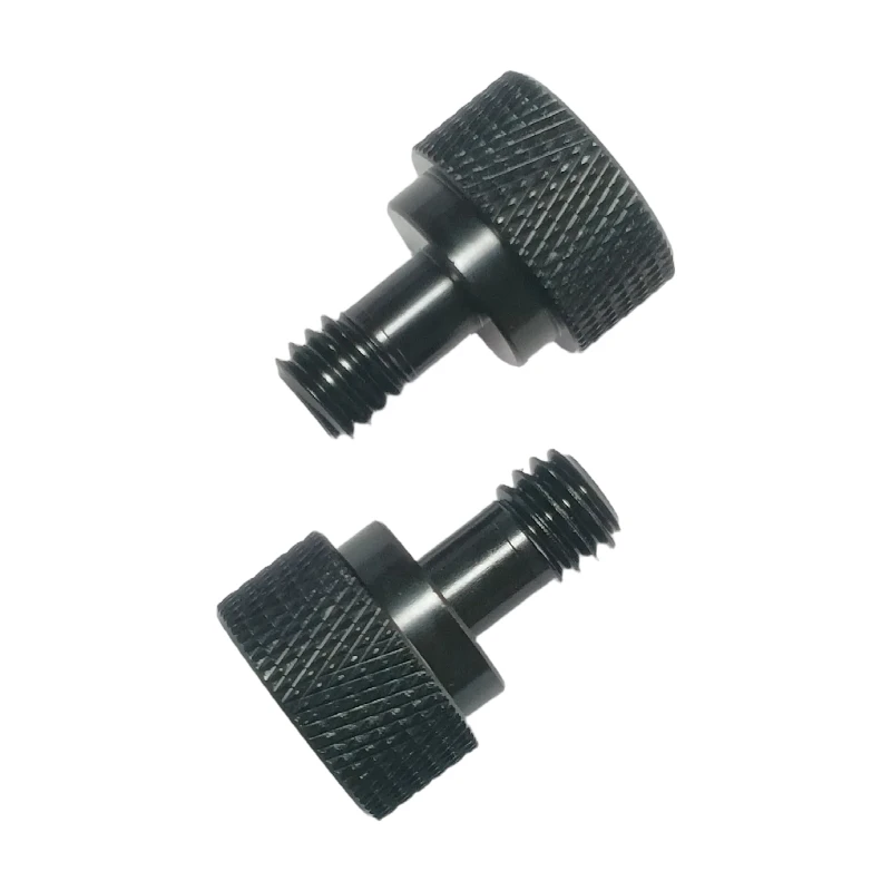 2 Stück Trommel-Mikrofonklemmenschrauben, Mikrofon-Stoßdämpferschrauben, 3/8-16 Mikrofon-Clip-Adapter-Schrauben, zur Befestigung der Trommelklemmenschrauben
