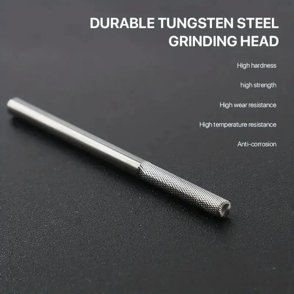 1個 タングステン鋼ネイルドリルビット 3XF ネイルファイル ジェルポリッシュ除去 バリ取り 電動マシン用 キューティクルクリーンツール