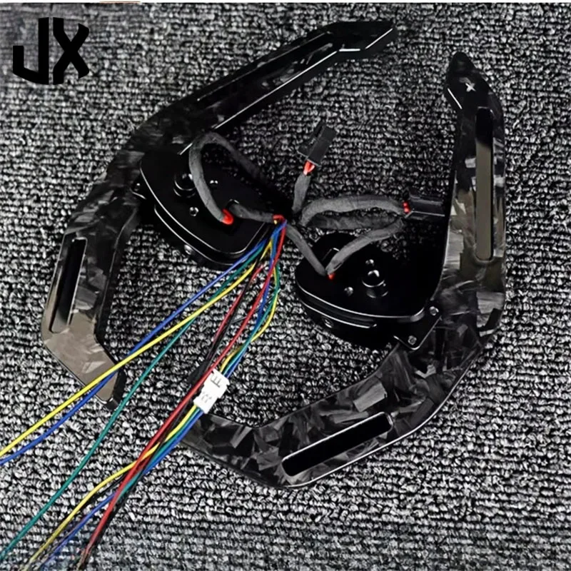 Upgrade Carbon Fiber Magnetic LED Shift Paddles Custom for Mercedes-Benz E-Class AMG GLE CLA GLB GLK Modified Car Accessories