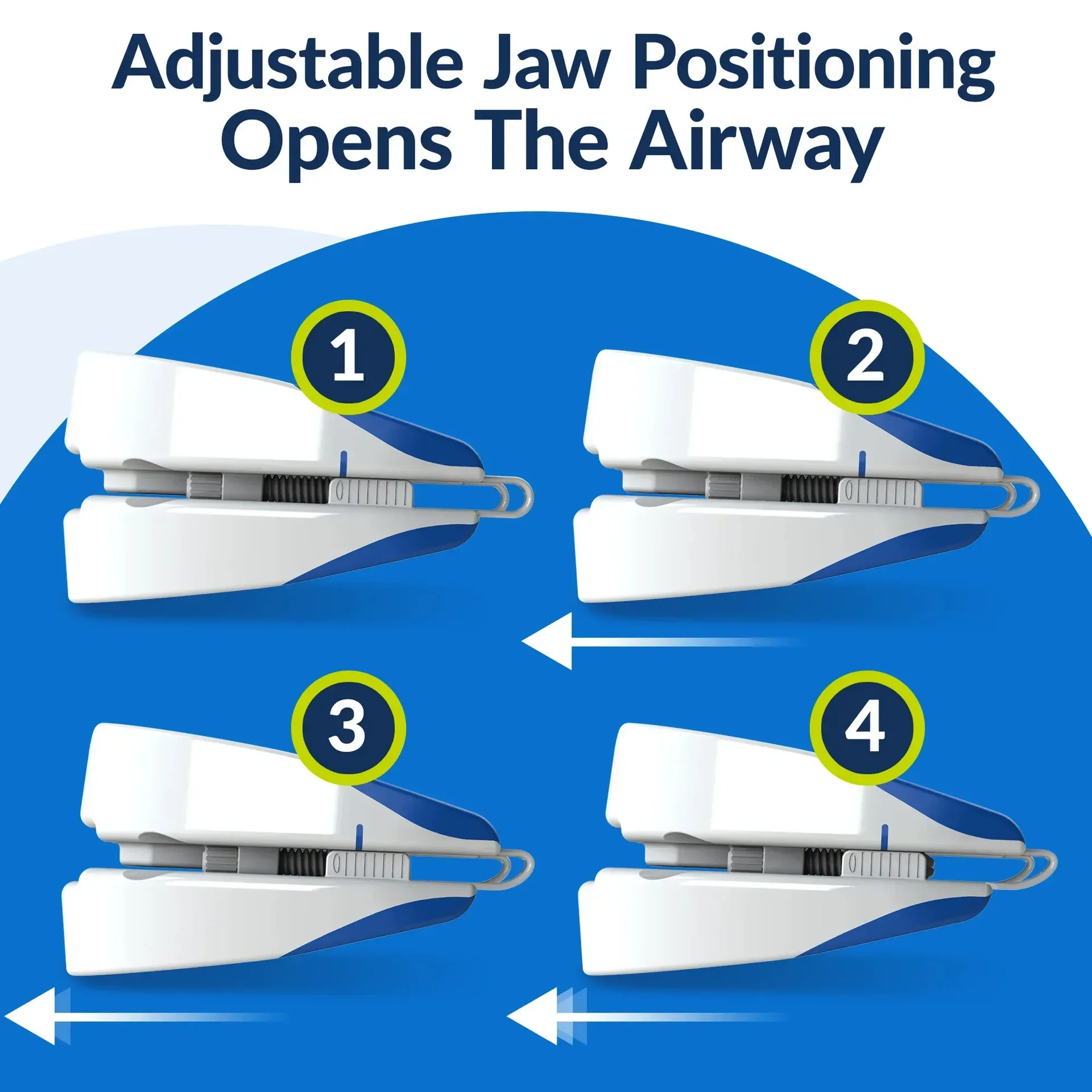 

Anti-Snoring Mouthpiece Anti-Snoring Device Night Time Teeth Mouthguard Adjustable Sleeping Mouth Guard for Bruxism Stop Snoring