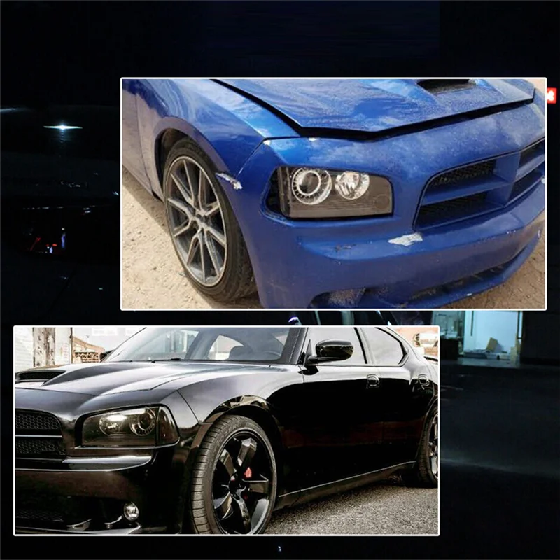 AW-Car المدخن عدسة الزاوية وقوف السيارات ماركر أضواء الإشارة العلب ل شاحن دودج 2006-2010 4806218AD 4806219AD أجزاء