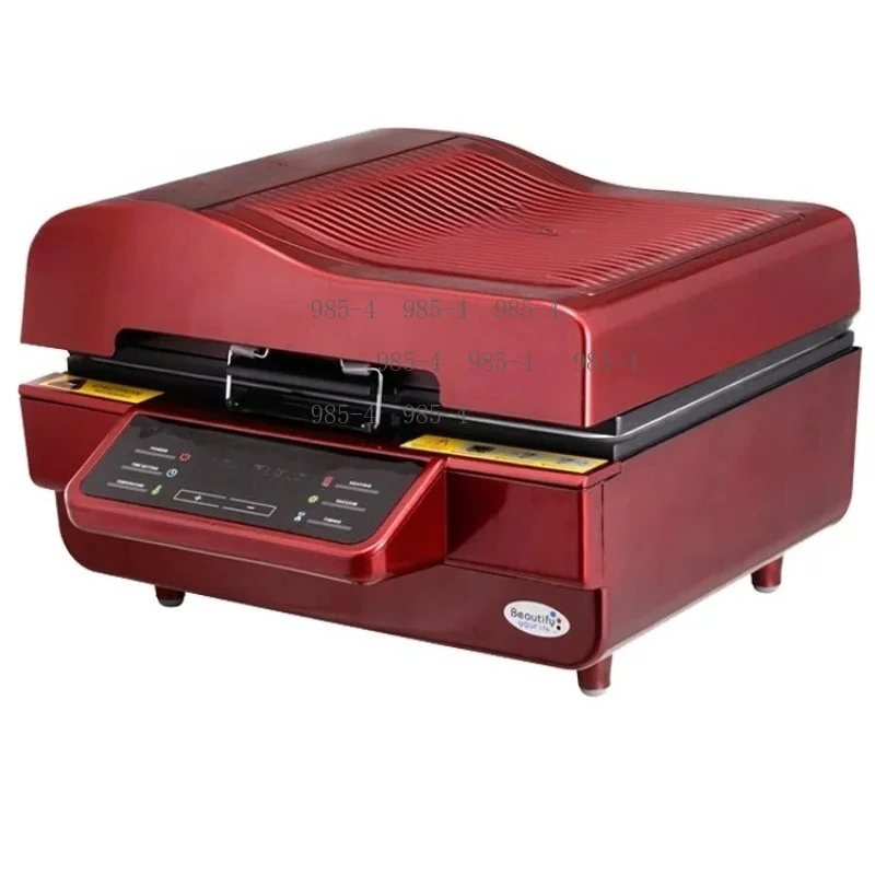 3D Vacuum Hot Press Printer，3D Sublimation Heat Transfer Machine for Luggage Cups Plates