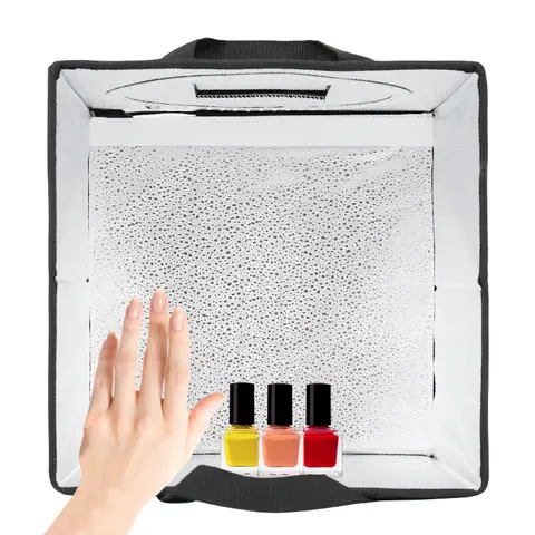 SH 30 cm bordslampa för fotostudio med 6 färgbakgrunder, bärbar ljuslåda för fotostudio, mjukt tält 8 best sales studio fotolåda - №8