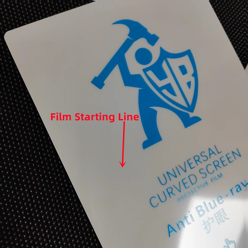 50pcs Anti Blueray Hydrogel Film For All Phone Protecting Film Cutting Machine TPU Flexible Hydrogel Anti Blue Light Eye Care