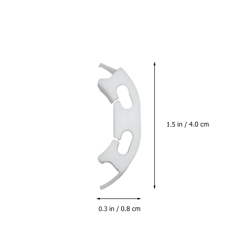 

100pcs Plant Support Clips Plastic Bending Fixing Reusable for Tomatoes Cucumbers Peppers Garden Vegetables Growth Securing