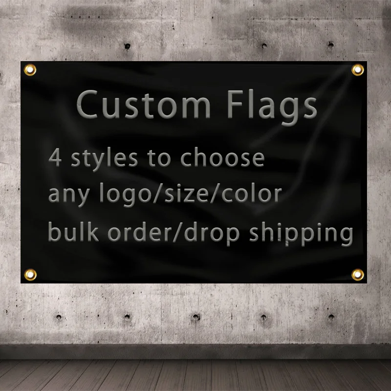 Flag Customization Exclusive Link Can Be Customized With Various Sizes Styles Patterns Double Sided Printing Premium Polyester